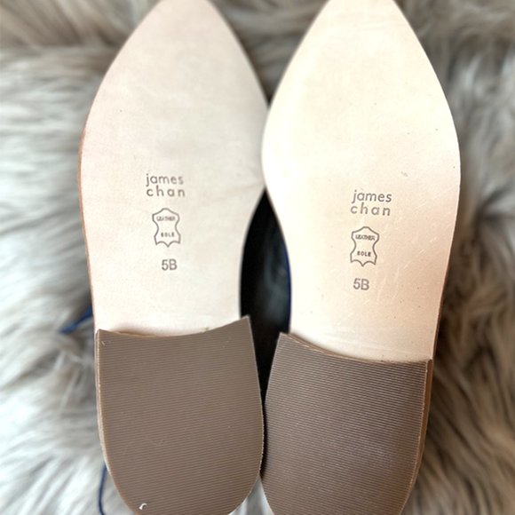 Gracie Blue Suede Shoes - Picture 5 of 7